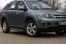 BYD S6 2010-2016 Estribos Laterales OEM V2 (2 uds, Aluminio) foto 1