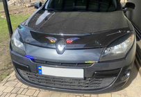 Renault Megane III 2009-2016 Deflector de capó 2009-2013 (EuroCap) foto 3