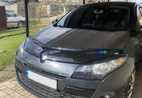 Renault Megane III 2009-2016 Deflector de capó 2009-2013 (EuroCap) foto 4