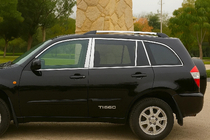 Chery Tiggo 1 2005-2016 Juego completo de molduras de ventana 2010-2014 (4 pcs, Libao) foto 1