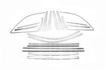 Chery Tiggo 1 2005-2016 Juego completo de molduras de ventana 2010-2014 (4 pcs, Libao) foto 2