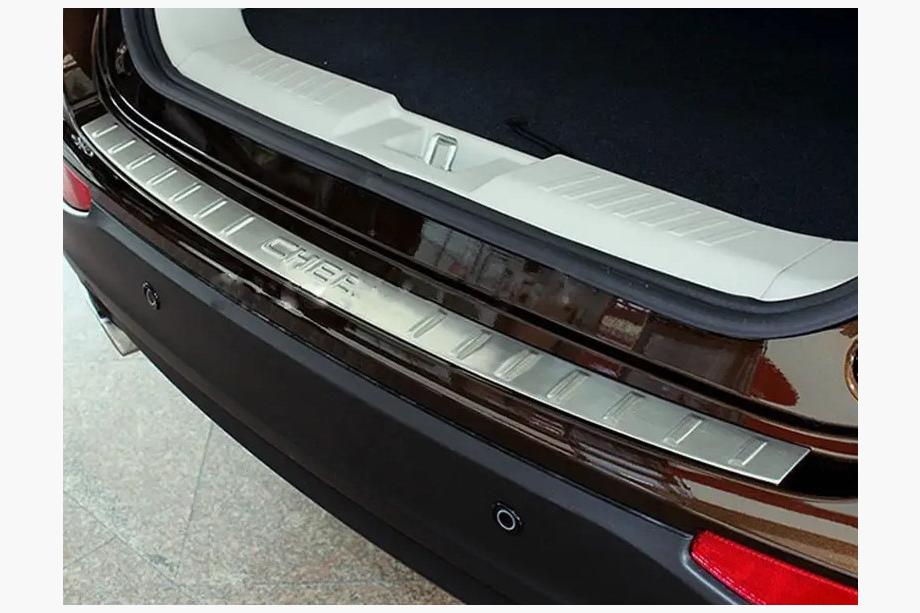 Chery Tiggo 5 2013- Protector de Parachoques Trasero Libao Acero Inoxidable Image