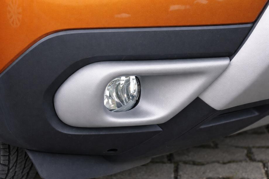 Renault Duster 2018-2024 Cubiertas para faros antiniebla (ABS, gris) Image