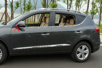Geely Emgrand X7 2011- Molduras de puertas Libao (4 uds, plástico) foto 1