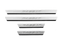 Volkswagen Passat B8 2015-2023 Protector de umbral de puerta Carmos V3 (4 uds, acero inoxidable) foto 1