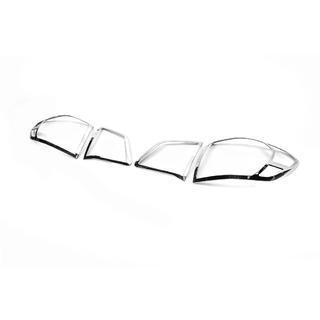Cubiertas cromadas para luces traseras Libao (2 uds., plastico) foto 3