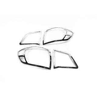 Cubiertas cromadas para luces traseras Libao (2 uds., plastico) foto 4