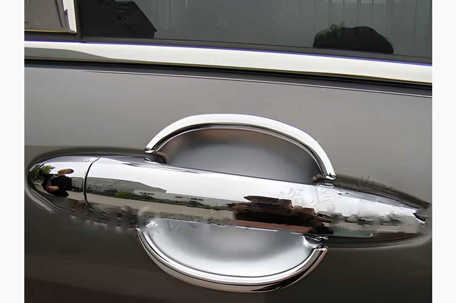 GreatWall Haval H6 2011- Cubetas cromadas para manijas Libao 2012+ (4 uds, plastico) Image