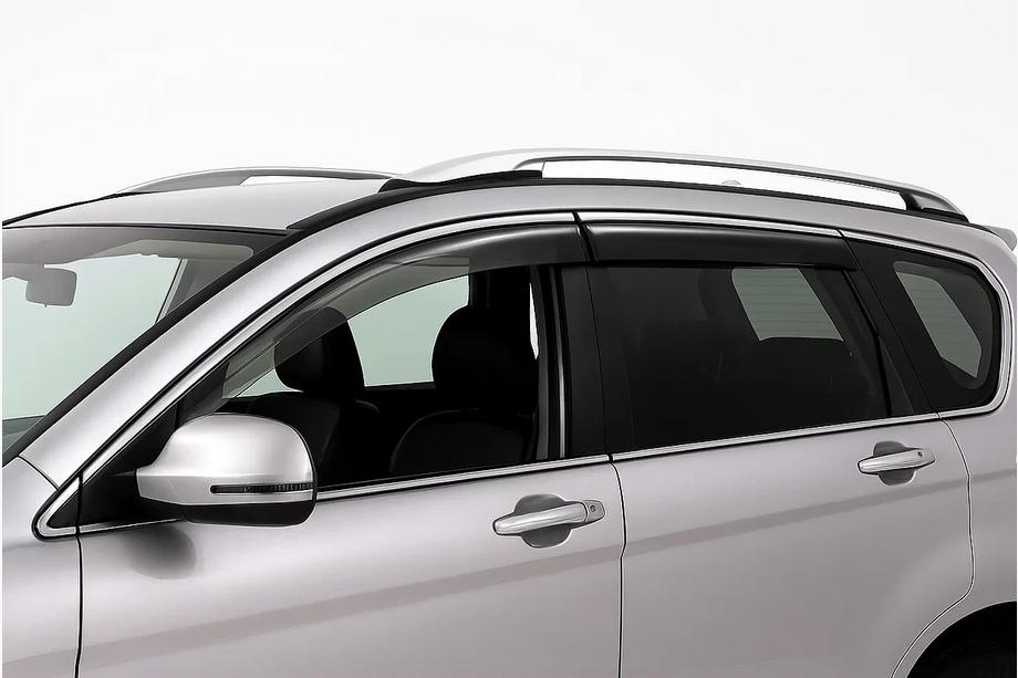 GreatWall Haval H6 2011- Deflectores de Ventana con Moldura Cromada 2012-2016 (4 uds., Libao) Foto 5