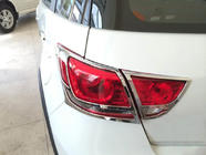 GreatWall Haval M4 2012-2021 Cubiertas cromadas para luces traseras Libao (2 uds., plastico) foto 1