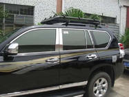 Toyota Land Cruiser Prado 150 2009-2023 Juego completo de molduras cromadas para ventanas foto 1
