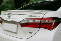 Toyota Corolla 2013-2019 Alerón Libao (Plástico ABS) foto 1