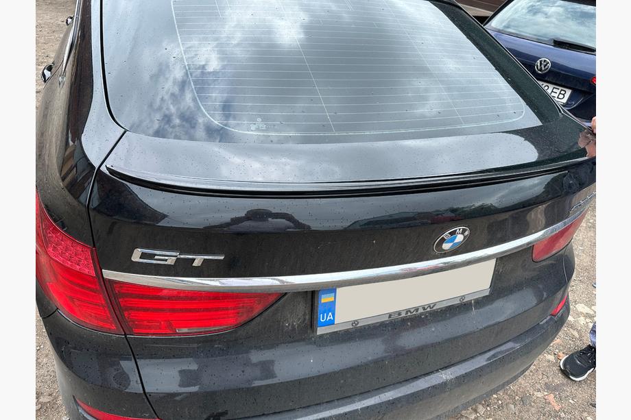 BMW 5 Series F07 2009–2017 Aleron trasero LIP Sunplex (2009-2013, negro) Image