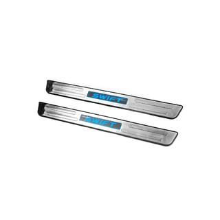 Placas de umbral Libao LED (2 uds, acero inoxidable) Suzuki Swift 2010-2017 foto 2