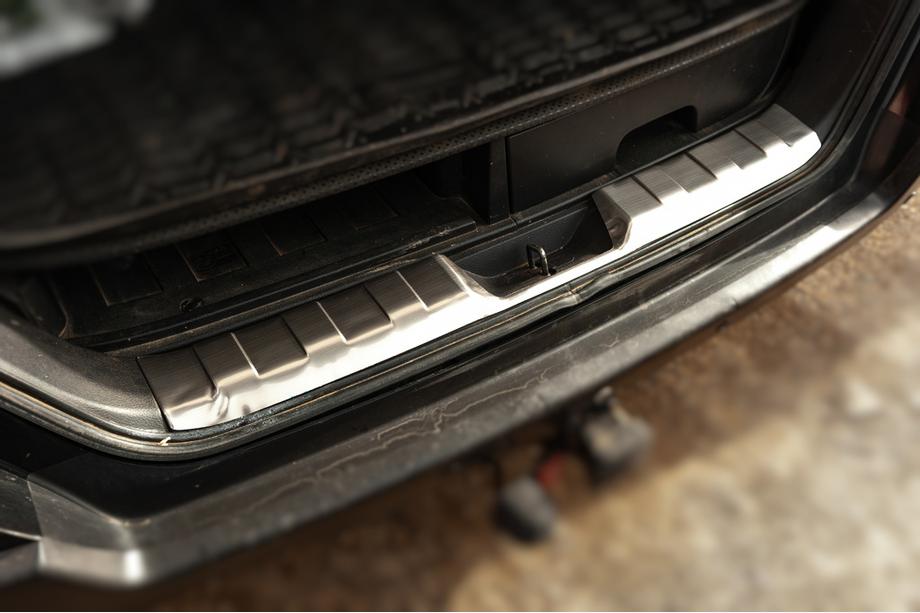 Nissan X-trail T31 2007-2014 Protector de Paragolpes Trasero Acero Inoxidable 2007-2010 Foto 2