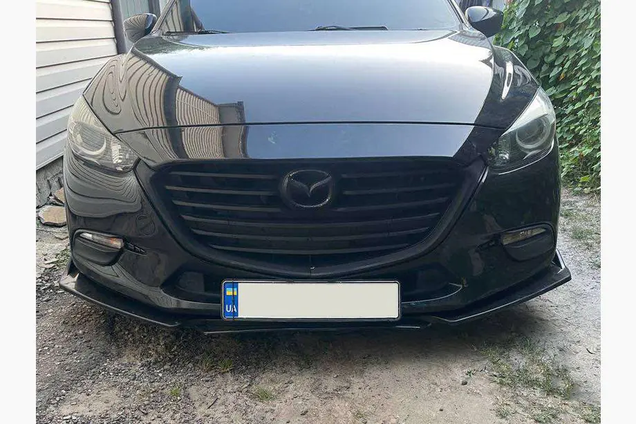 Splitter delantero universal Niken Black (ABS) Foto 13