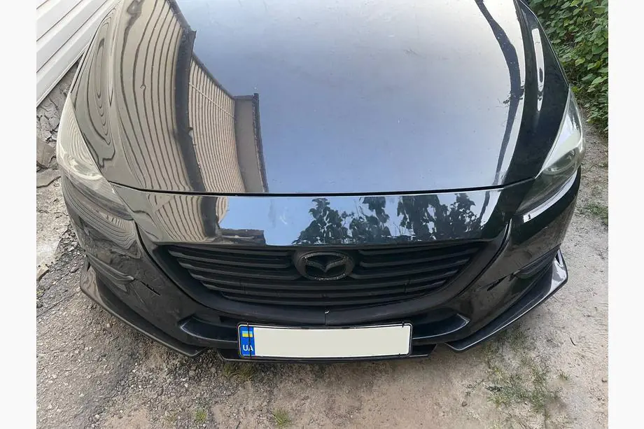 Splitter delantero universal Niken Black (ABS) Foto 14