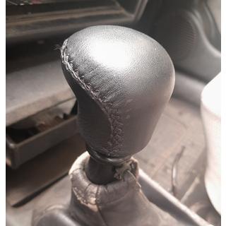 Pomo de cambio sin logotipo (cuero) Opel Vectra B 1995-2002 foto 1