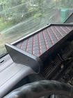 Mercedes Sprinter W901/902/903/904/905 1995–2006 Estante de salpicadero (2000-2006, Negro con costura roja) CDI foto 8
