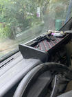 Mercedes Sprinter W901/902/903/904/905 1995–2006 Estante de salpicadero (2000-2006, Negro con costura roja) CDI foto 10