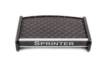 Mercedes Sprinter W901/902/903/904/905 1995–2006 Estante de salpicadero (2000-2006, Negro con costura roja) CDI foto 3