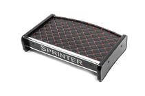 Mercedes Sprinter W901/902/903/904/905 1995–2006 Estante de salpicadero (2000-2006, Negro con costura roja) CDI foto 2