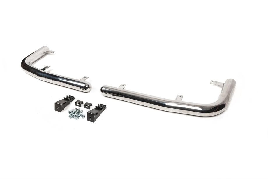 Toyota Land Cruiser 100 1998-2007 Esquinas traseras Winbo (2 uds, acero inoxidable) Image