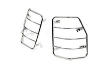 Toyota Land Cruiser 100 1998-2007 Protectores de Faros Traseros Cromados (para Land Cruiser 105) foto 3
