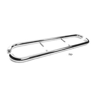 Protecciones laterales de estribos (2 uds, acero inoxidable) Toyota Land Cruiser 100 1998-2007 foto 3