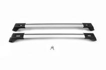 Dacia Duster 2008-2018 Barras de techo para rieles con llave Skybar V1 (2014-2018, 2 uds) 2014-2018, Negro foto 12