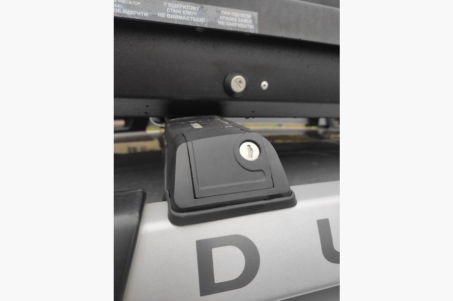 Dacia Duster 2008-2018 Barras de techo para rieles con llave Skybar V1 (2014-2018, 2 uds) Foto 7