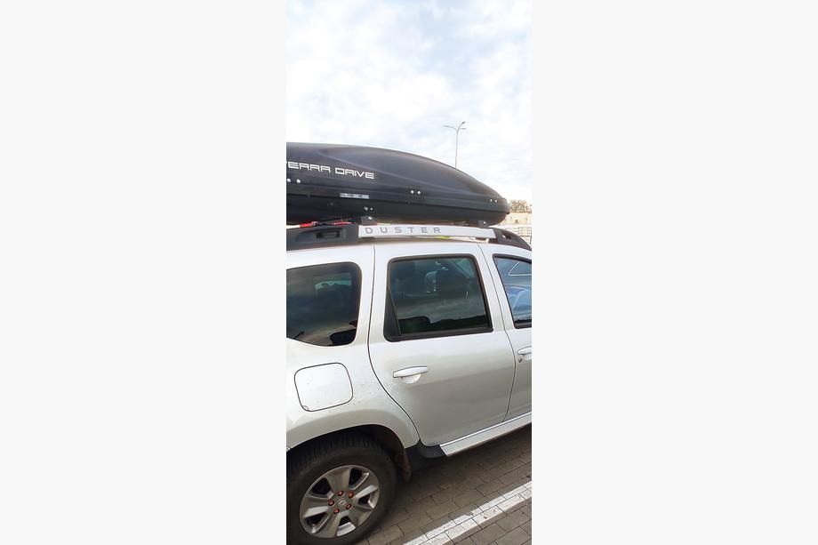 Dacia Duster 2008-2018 Barras de techo para rieles con llave Skybar V1 (2014-2018, 2 uds) Foto 4