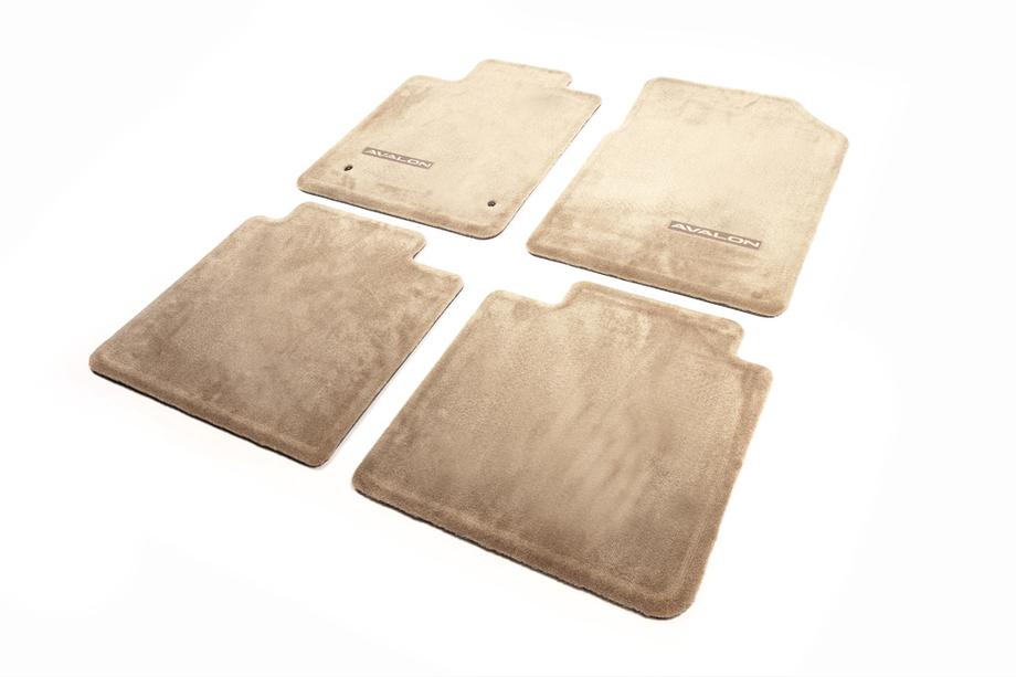 Toyota Avalon 2006-2012 Alfombrillas de tela originales (juego de 4, beige) Image