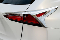 Lexus NX 2014-2021 Cubiertas Cromadas para Luces Traseras (2 uds, ABS) foto 1