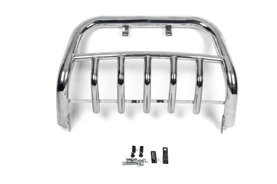 Hyundai Tucson JM 2004- Defensa Delantera Winbo V1 (Acero Inoxidable) Image