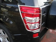 Suzuki Grand Vitara 2005-2017 Protecciones para pilotos traseros (acero inoxidable) foto 4