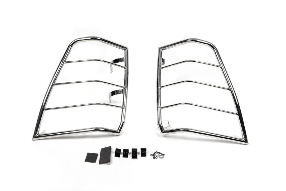 Suzuki Grand Vitara 2005-2017 Protecciones para pilotos traseros (acero inoxidable) Image