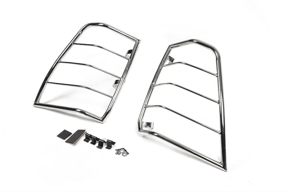 Suzuki Grand Vitara 2005-2017 Protecciones para pilotos traseros (acero inoxidable) Foto 2