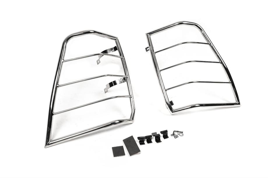 Suzuki Grand Vitara 2005-2017 Protecciones para pilotos traseros (acero inoxidable) Foto 3