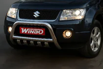 Suzuki Grand Vitara 2005-2017 Defensa Delantera Winbo (Acero Inoxidable) foto 1