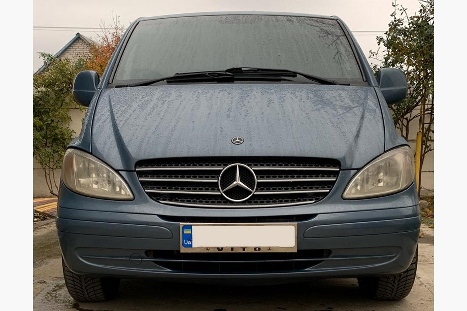 Mercedes Vito W639 2004-2014 Marco de Matrícula Cromo (1 ud, Acero Inoxidable) Image