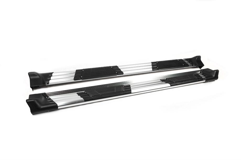 Honda CRV 2001-2006 Estribos Laterales OEM (2 uds, Aluminio) Image