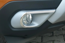 Renault Kangoo/Express 2021- Cubiertas para faros antiniebla (2 uds, acero inoxidable) foto 1