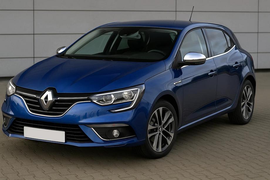 Renault Megane IV 2016-2025 Cubiertas de Espejos (2 uds, Acero Inoxidable) Image
