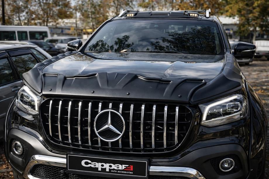 Mercedes X class 2017-2020 Juego de cubiertas de capó DRAGON (3 uds) Image