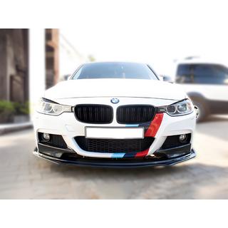 Labio spoiler delantero EuroCap (negro, para M-Performance) BMW 3 Series F30/F31 2012-2019 foto 1