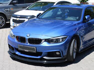 BMW 4 Series F32/F33/F36 2012-2020 Lip delantero para parachoques M-Sport (negro) foto 1