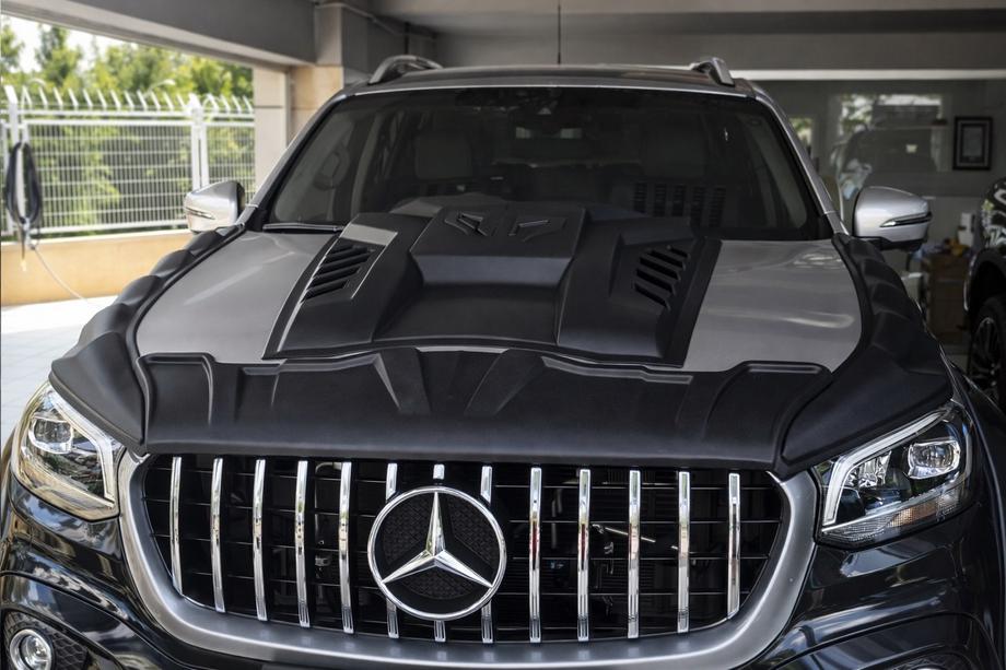 Mercedes X class 2017-2020 Cubierta de capó (ABS) Image