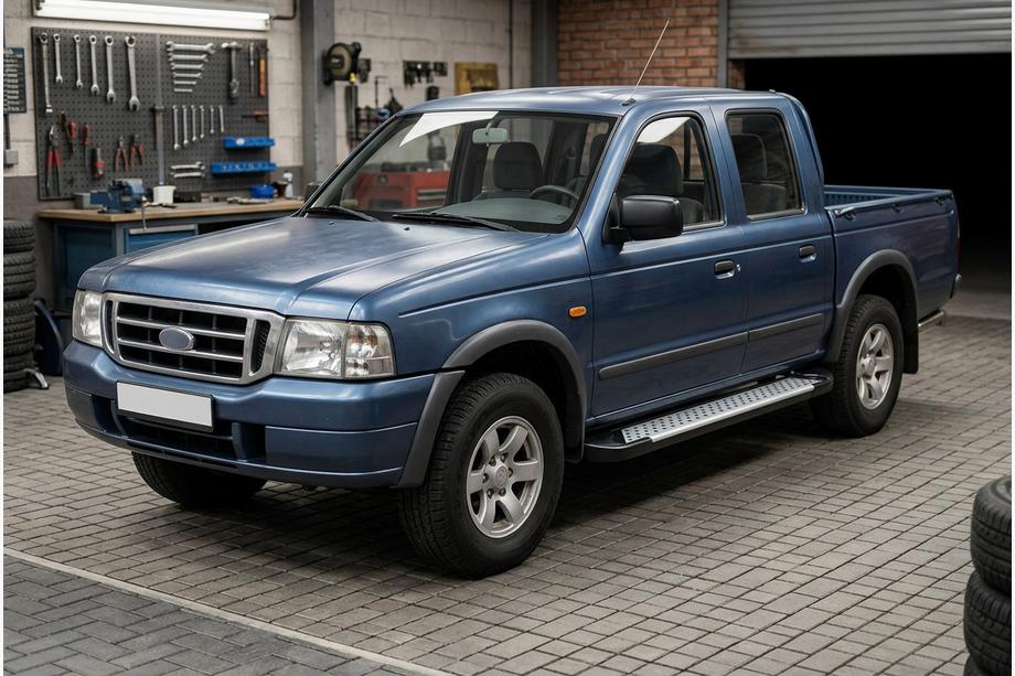 Ford Ranger 2002-2006 Estribos laterales Allmond Grey (2 uds., aluminio) Image