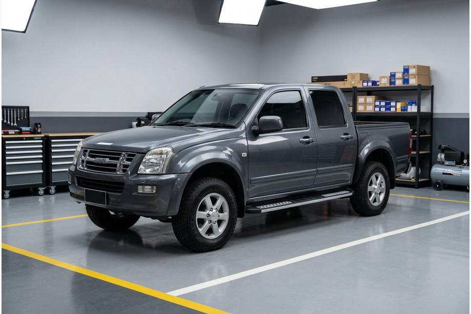 Isuzu D-Max 2002-2011 Estribos Laterales Tayga V2 (2007-2012, 2 uds., Aluminio) Image